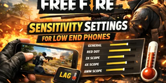 Best Free Fire Sensitivity Settings for Low End Phones