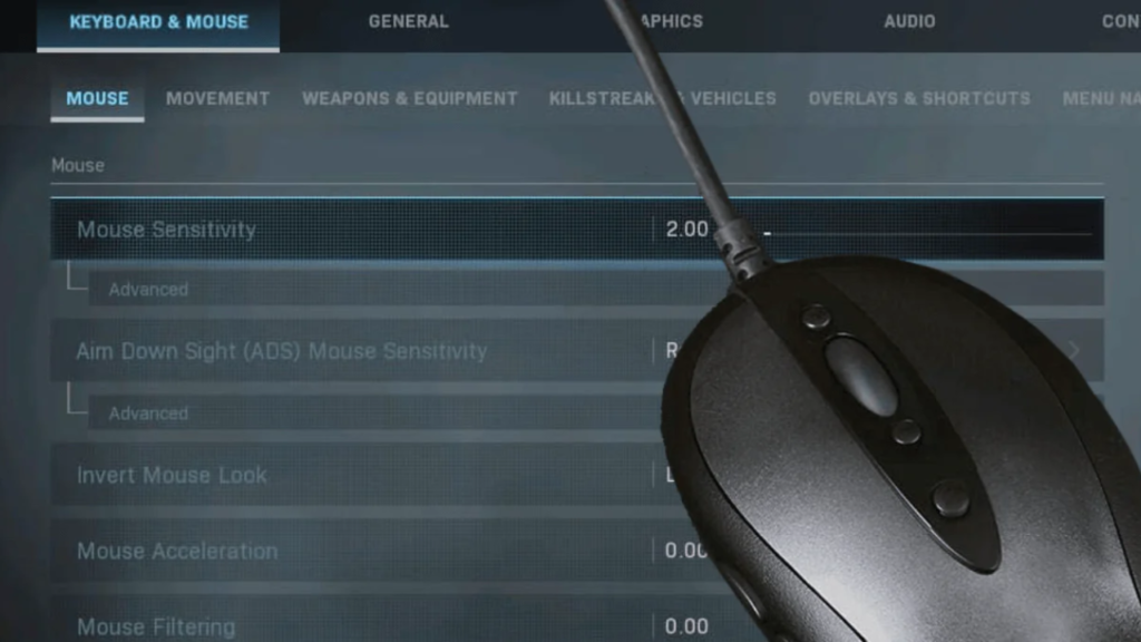 mouse DPI settings for gaming