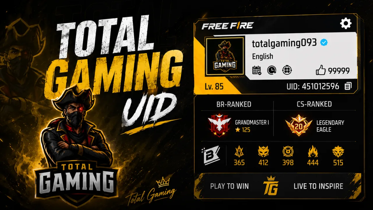 total gaming uid